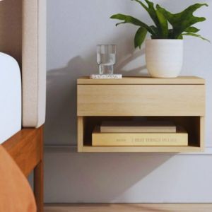 Mesa de Luz Flotante con 1 Cajon